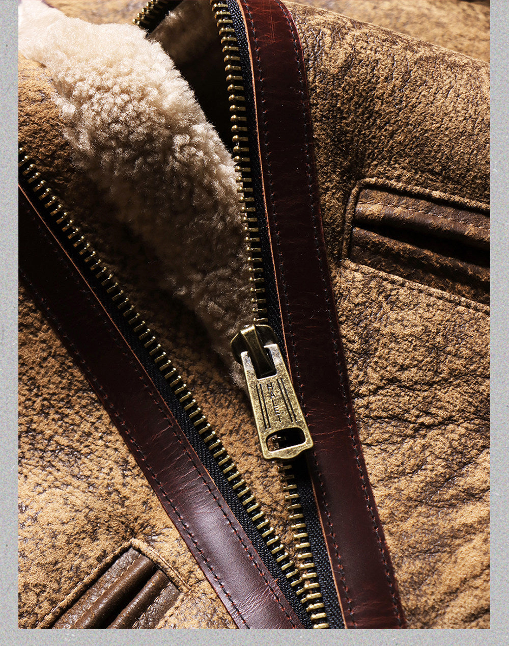 ★オーストラリア産ムートン使用 B-3フライトジャケット★S～3XL