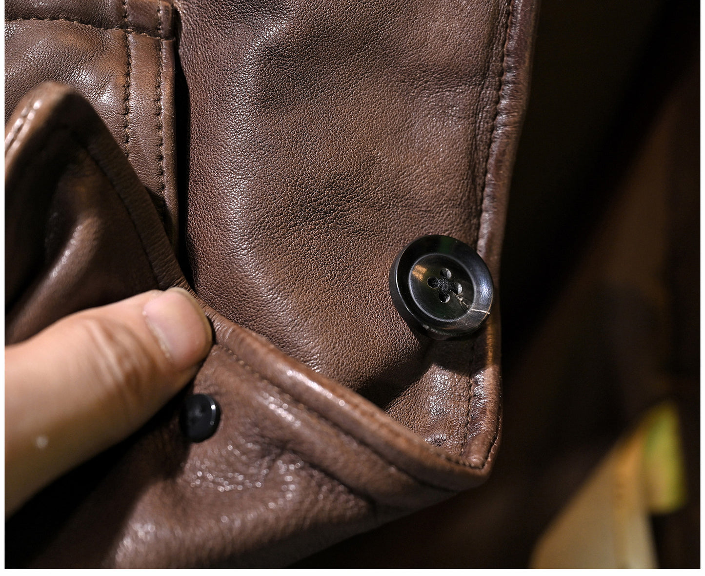 ▲絶妙な色味シープスキンレザー ジャケット▲ M～3XL