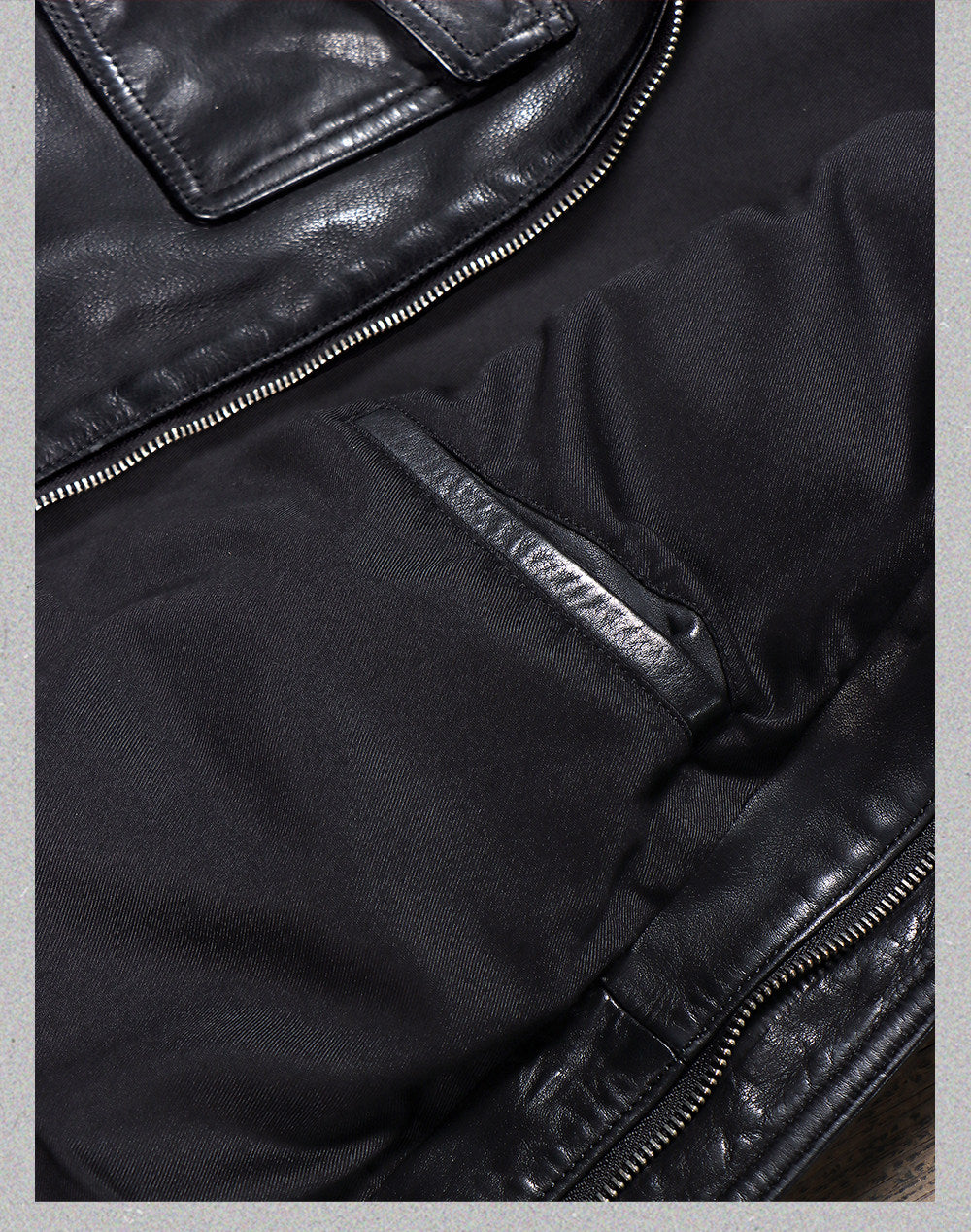 ヴィンテージ復刻スタイル◇植物タンニン鞣しイタリア産カーフレザー ジャケット◇M～4XL