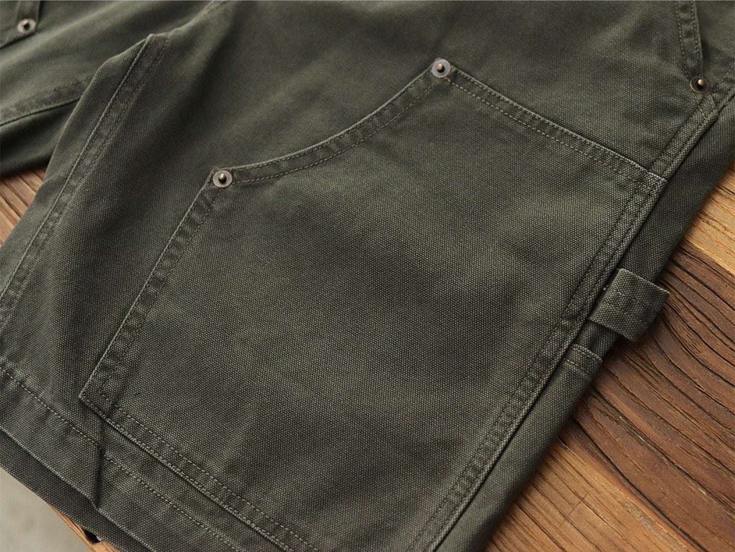 ◆ヴィンテージ復刻デザイン 12OZ LUMBERLITE きこりワークーショートパンツ◆XS～XL