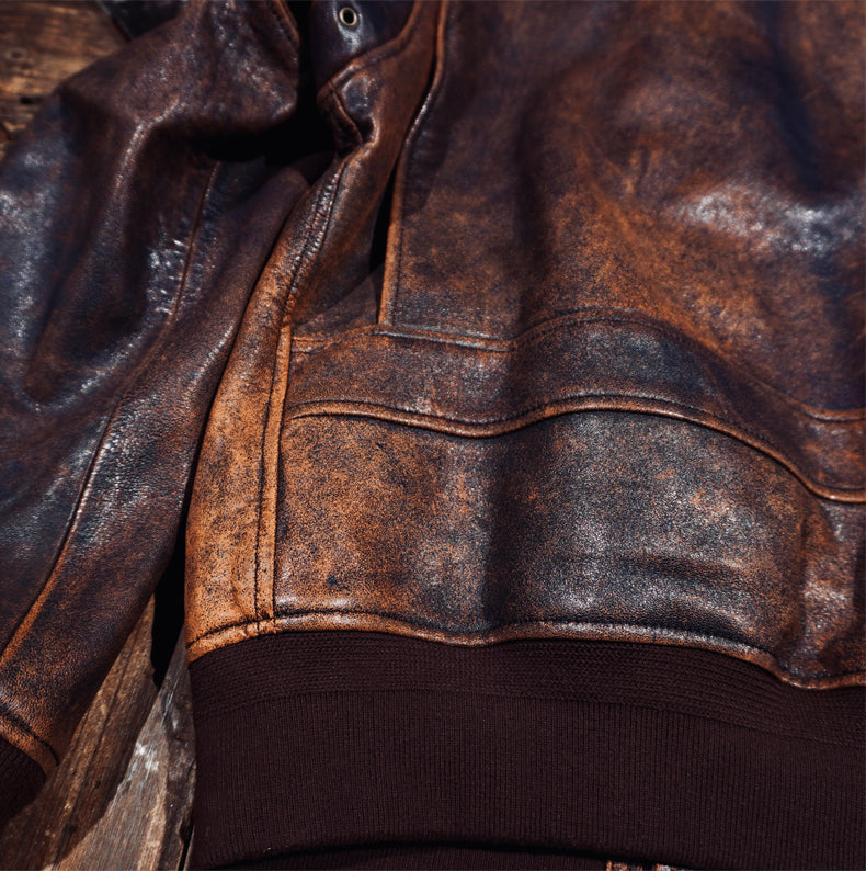 フランス産シープレザー使用◇G-1  フライトジャケット L～2XL