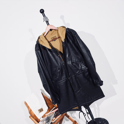 ◇ヴィンテージ復刻 ホースハイドレザーM-51 フィッシュテイルコート◇