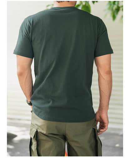 ２色展開◆色味、プリントの雰囲気もGOOD◆ヴィンテージ復刻GREEN CAMP PANTHERSプリント Ｔシャツ◆S～2XL