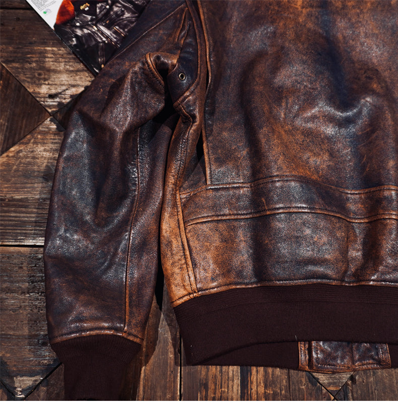 フランス産シープレザー使用◇G-1  フライトジャケット L～2XL