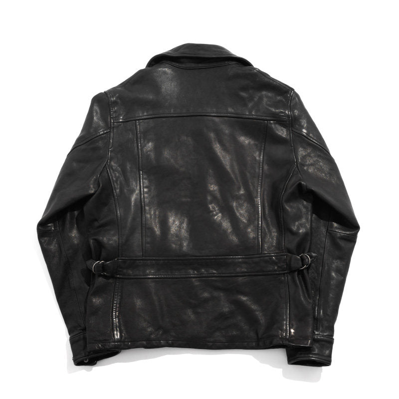 ◇植物タンニン鞣しシープレザー シングルライダースジャケット◇M～3XL