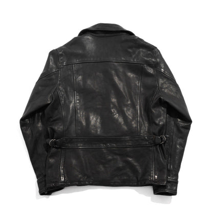 ◇植物タンニン鞣しシープレザー シングルライダースジャケット◇M～3XL
