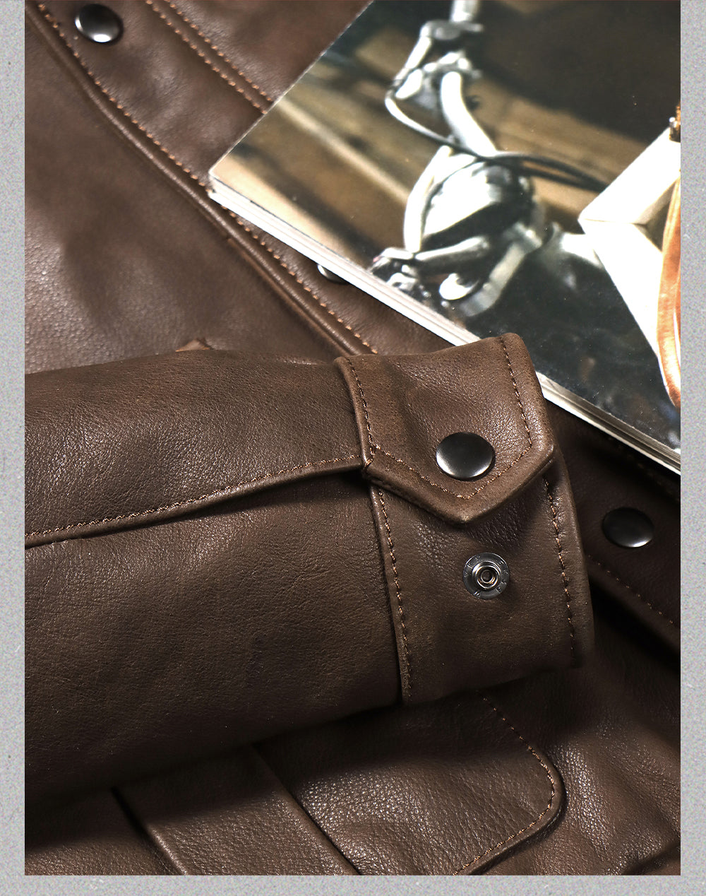 ☆ヴィンテージ復刻カリフォルニアレンジャーカーフレザージャケット☆S～5XL