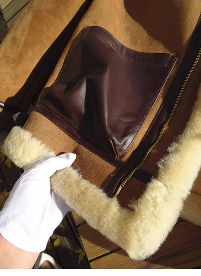 昨シーズン売り切りSALE◇B-3 ムートン フライトジャケット◇S～5XL