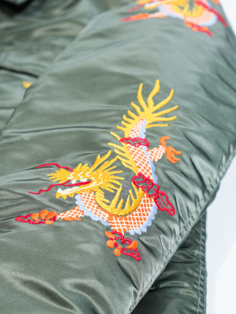 4色展開▲ヴィンテージ モディファイ デザイン A2デッキ ベトジャン▼S～3XL