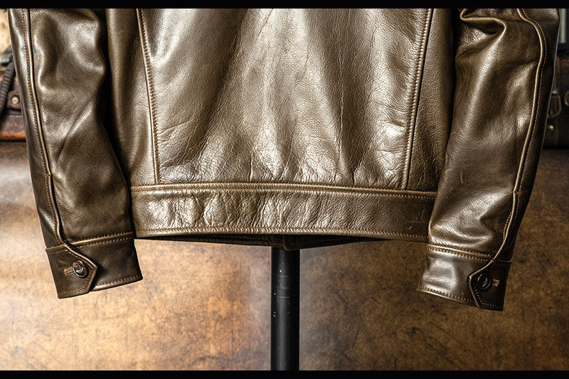 ☆1.6㎜ P37 カウレザージャケット☆S～3XL