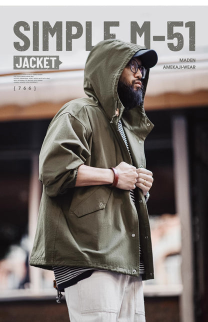 △ヴィンテージ復刻M-51モディファイジャケット▽S～2XL