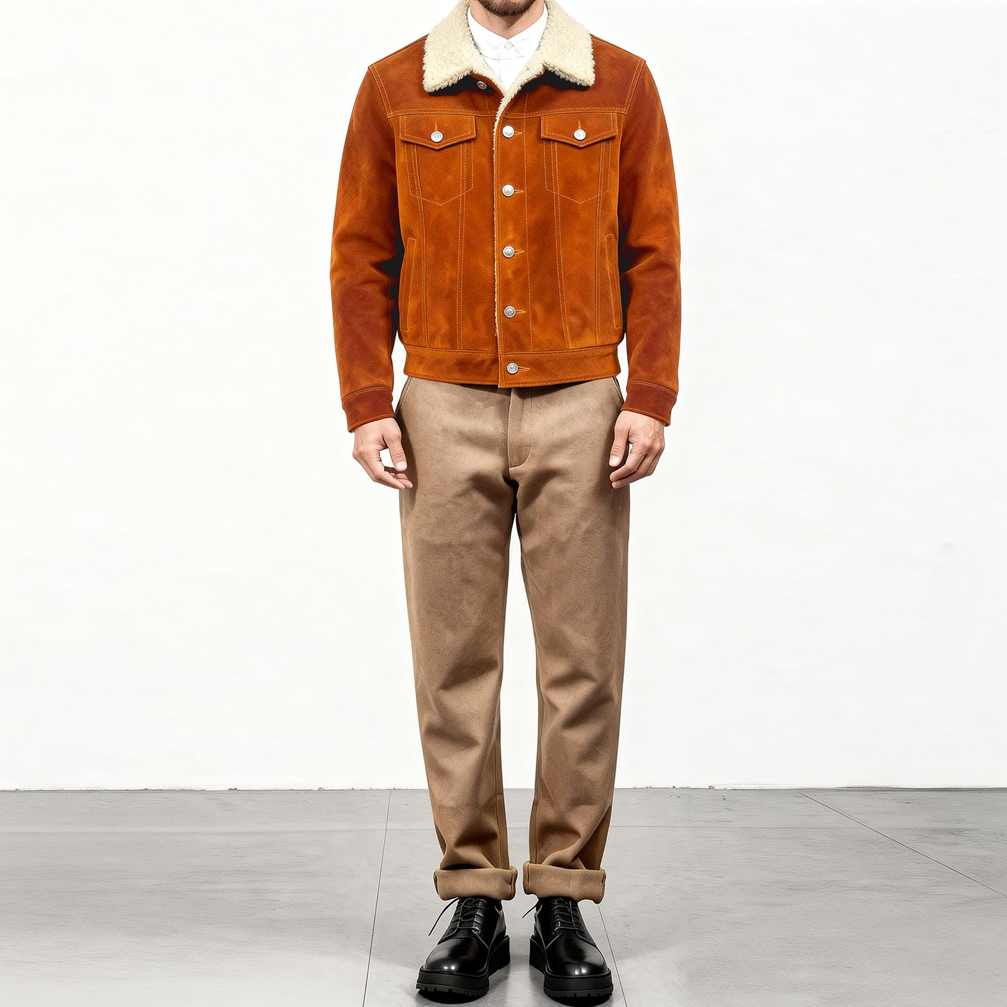 ✩507 type3型 スウェード ウエスタン ジャケット✩S～5XL