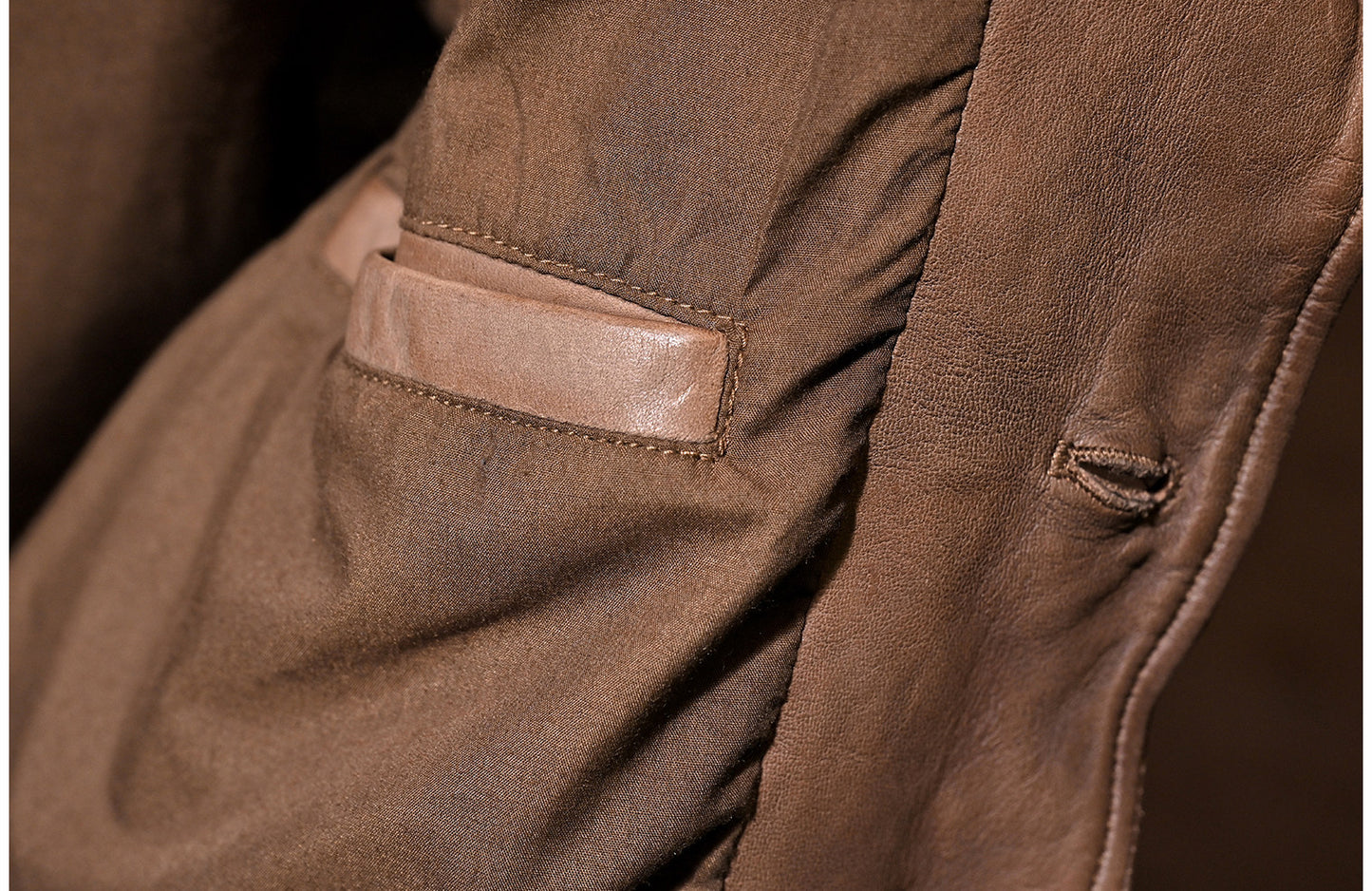 ▲絶妙な色味シープスキンレザー ジャケット▲ M～3XL