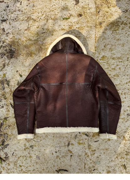 ２色展開★B-6 ムートン フライトジャケット★