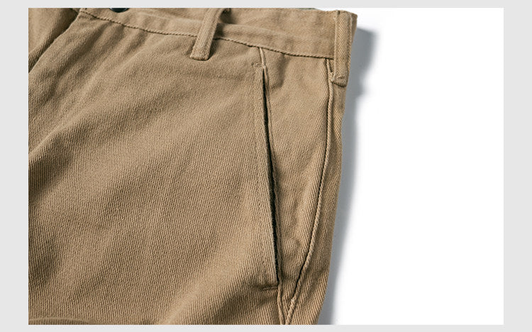 ◇ヴィンテージ復刻デザイン 13OZ厚手ツイルコットンM-64パンツ◇30～38