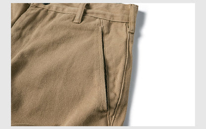 ◇ヴィンテージ復刻デザイン 13OZ厚手ツイルコットンM-64パンツ◇30～38