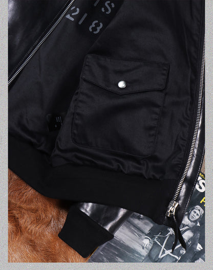 △ヴィンテージ復刻 植物タンニン鞣し 1.4mm厚 ホースハイドレザー A-2ジャケット▽S～5XL