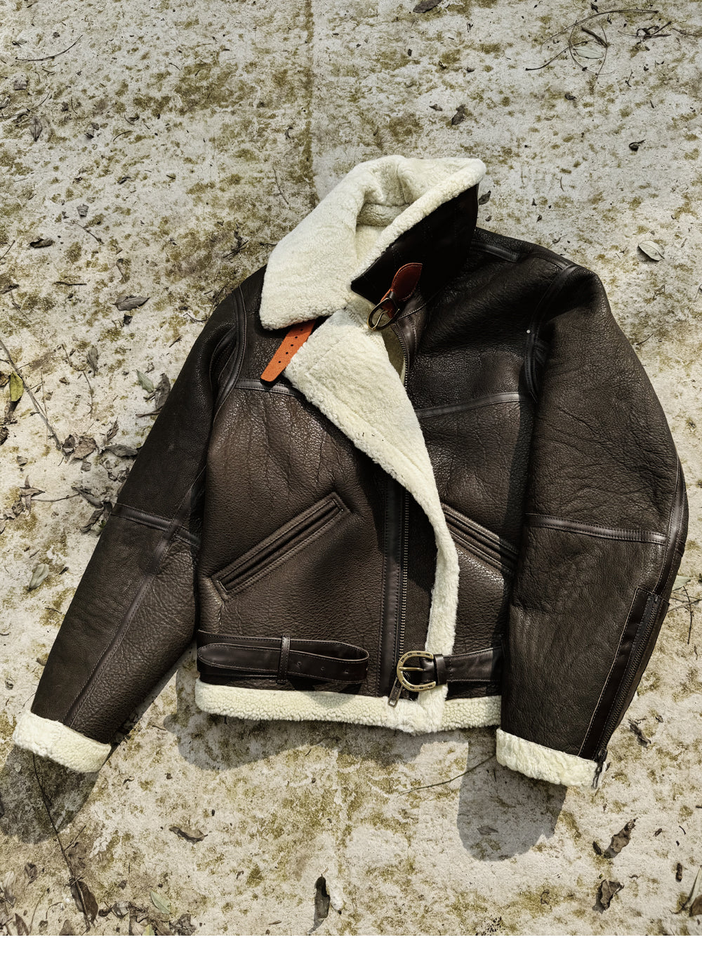 ２色展開★B-6 ムートン フライトジャケット★