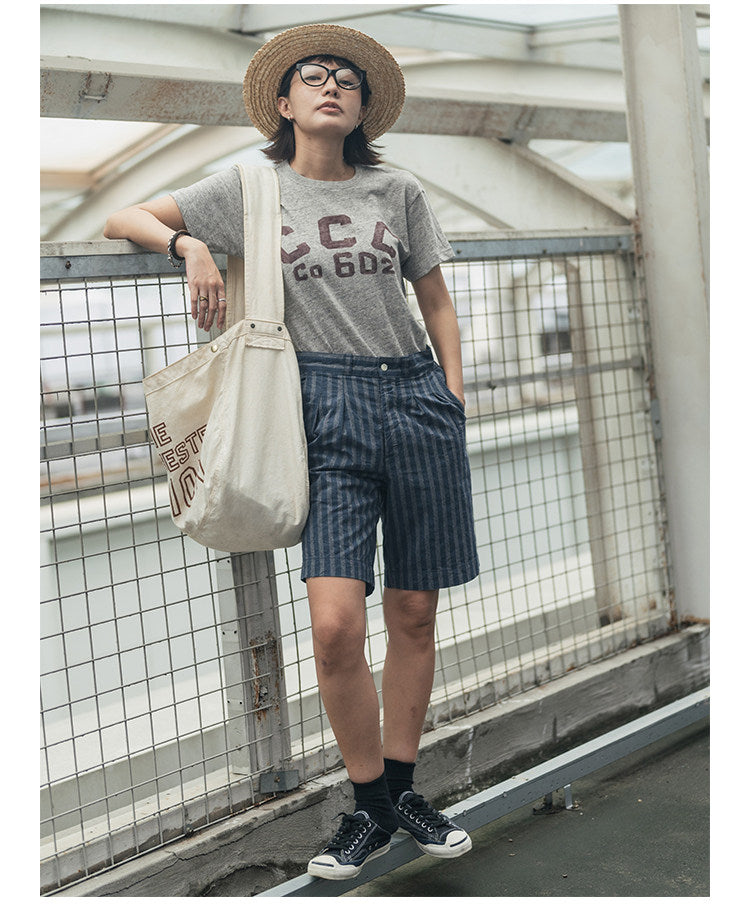 ２色展開◆CCCプリズナー 染み込みプリントＴシャツ◆XS～3XL
