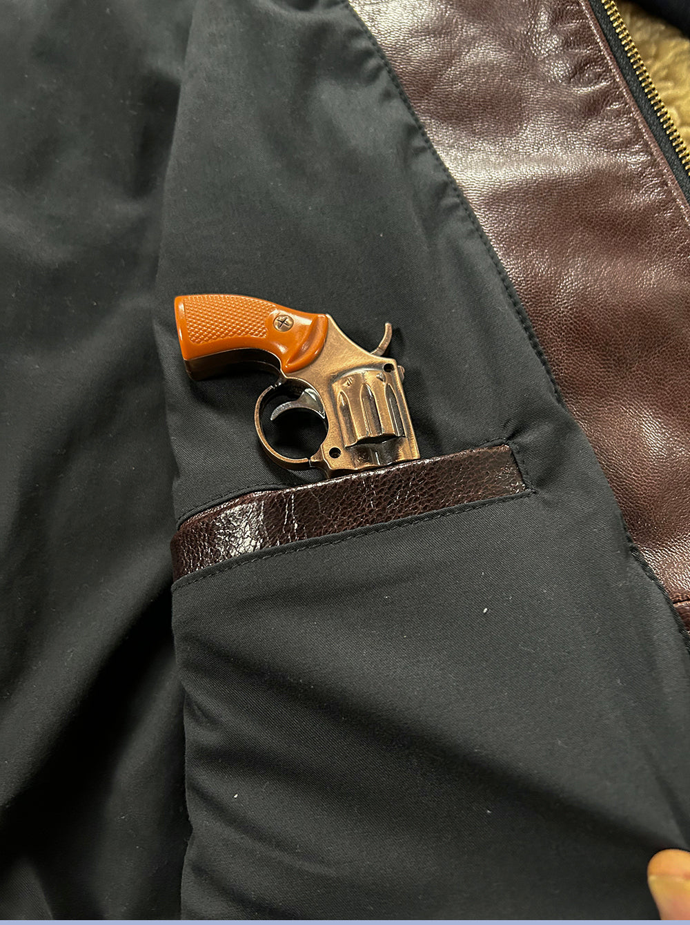 30’s ヴィンテージ復刻 オイルゴートレザージャケット M～4XL