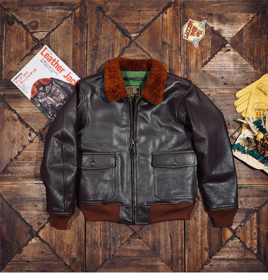 ゴートレザーG-1  フライトジャケット M～4XL