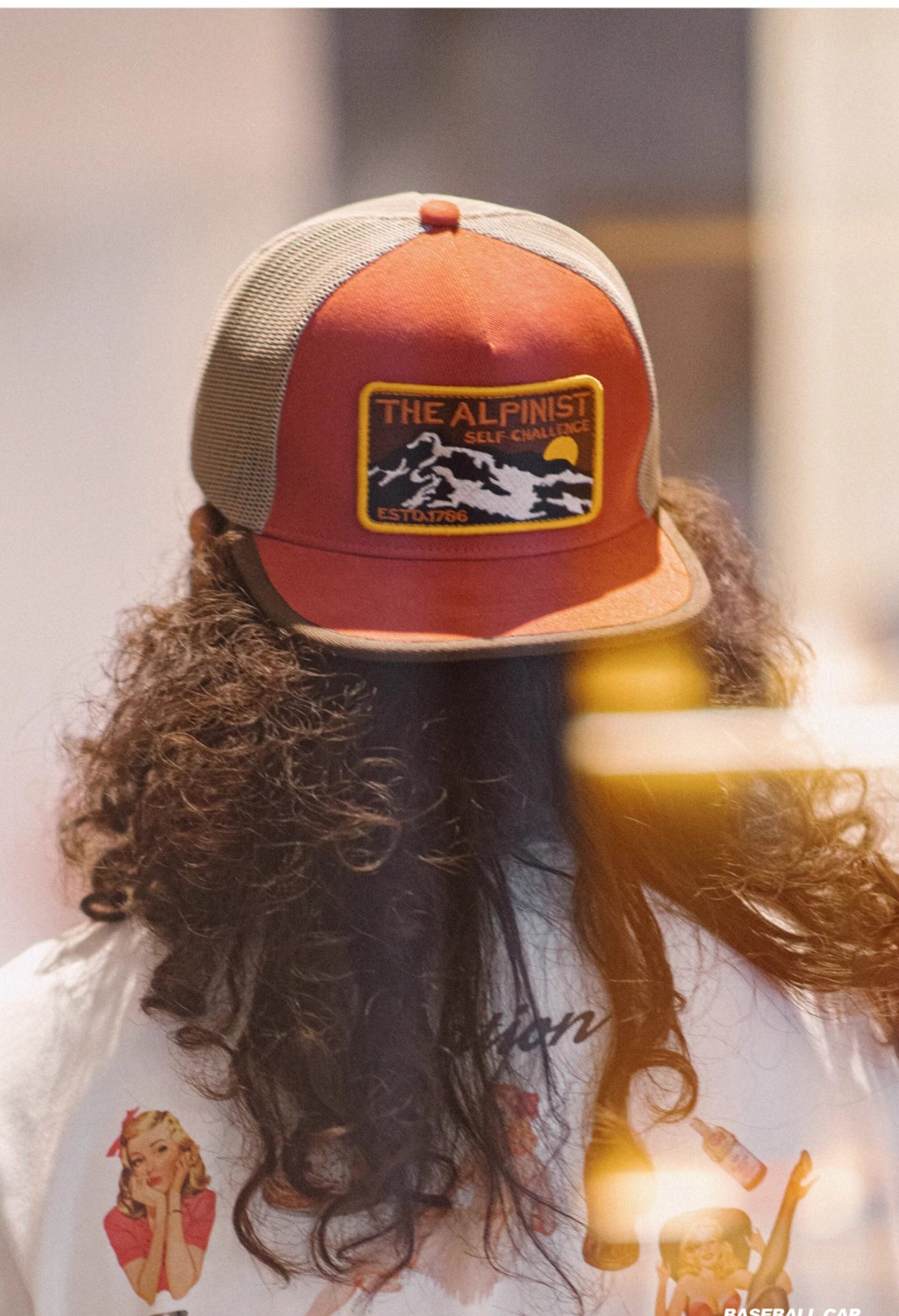 2色展開★ヴィンテージデザイン THE ALPINIST BASEBALLキャップ★