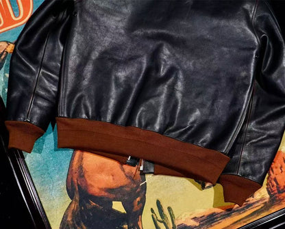 ◇ヴィンテージ加工  ホースハイドレザー A-2ジャケット◇