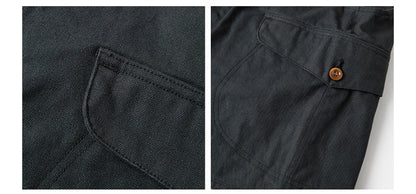 2色展開★ヴィンテージ復刻 13OZ コットン ハンティングベスト★S～2XL