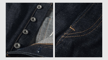 ◇1969年型ヴィンテージ復刻 13.5OZ セルビッチ赤耳デニムパンツ◇29～38サイズ