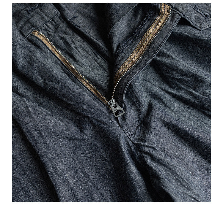 ◇ヴィンテージ復刻モデル 7OZ シャンブレー２タックパンツ◇XS～2XL