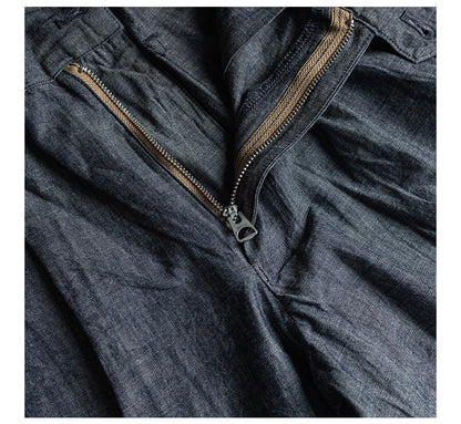 ◇ヴィンテージ復刻モデル 7OZ シャンブレー２タックパンツ◇XS～2XL
