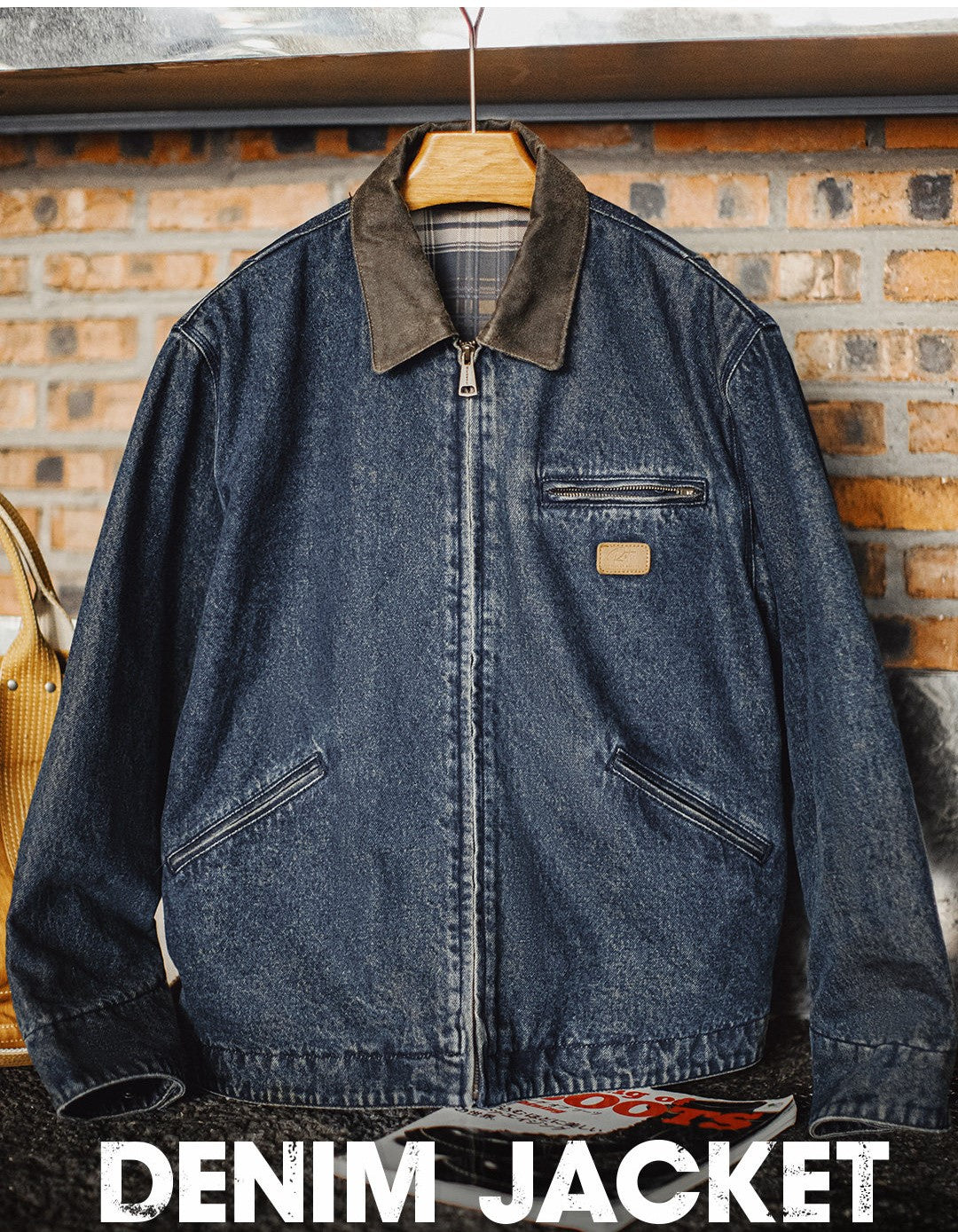 ▲ヴィンテージ J001復刻 10.5OZ デニム デトロイトジャケット▼S～3XL