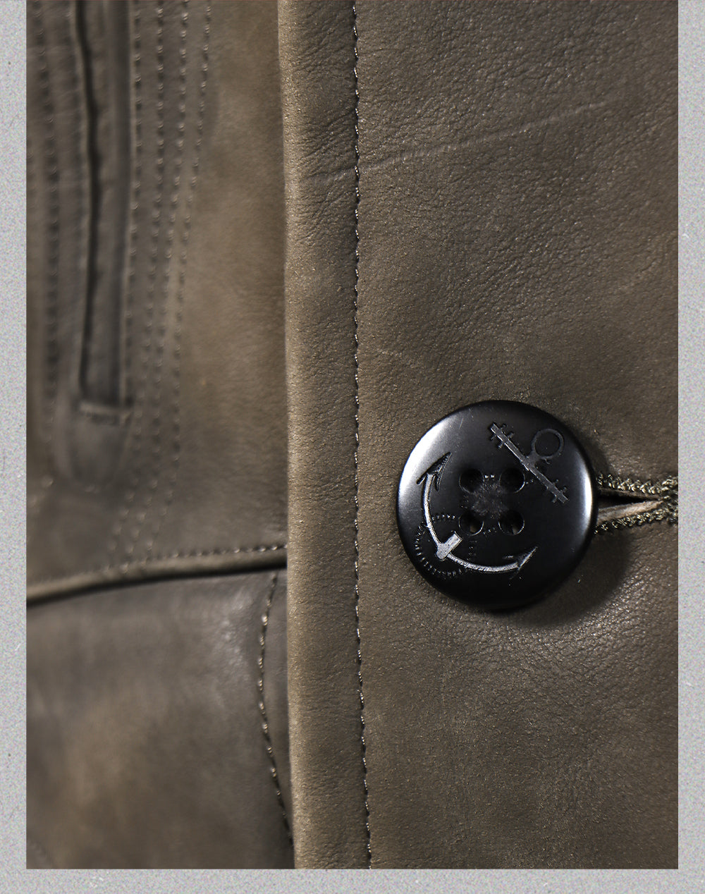 絶妙なヴィンテージ加工▲2.0mm厚  Pコート▼L～3XL