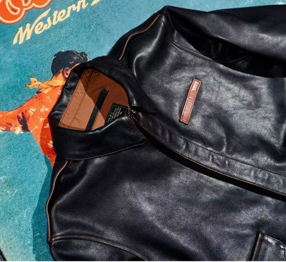 ◇ヴィンテージ加工  ホースハイドレザー A-2ジャケット◇