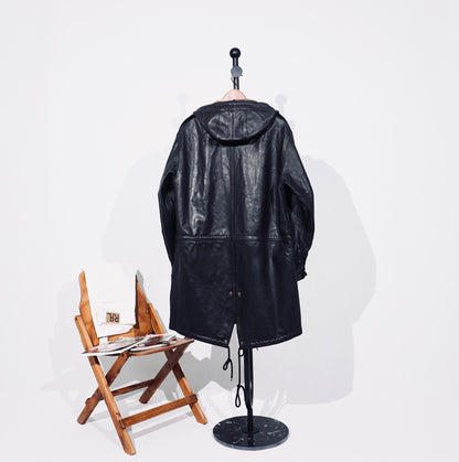 ◇ヴィンテージ復刻 ホースハイドレザーM-51 フィッシュテイルコート◇