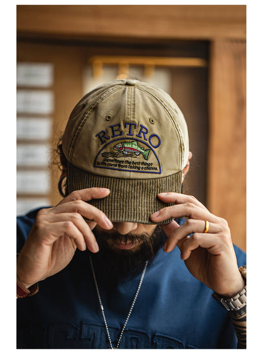 ★ヴィンテージデザイン RETROキャップ★