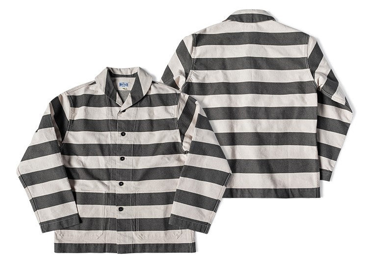 ★ヴィンテージ 復刻 コットン プリズナージャケット★S～2XL
