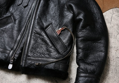 ☆オーストラリア産ムートンB-3フライトジャケット☆S～3XL