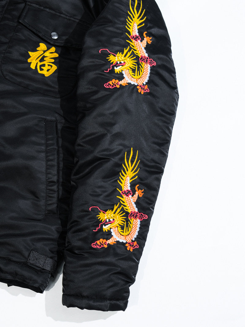 4色展開△ヴィンテージ モディファイ デザイン A2デッキ ベトジャン▽S～3XL