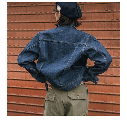 ▲1st型 506モディファイモデル/14OZ セルビッチデニムジャケット▼サイズ36～46