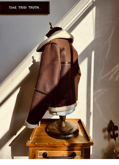 ２色展開★B-6 ムートン フライトジャケット★