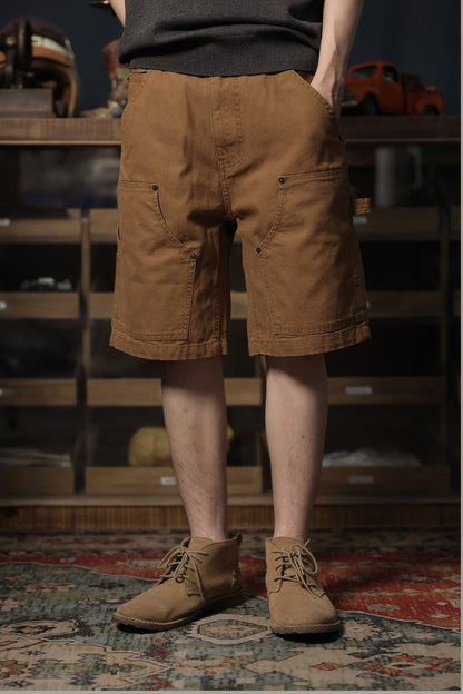 ◆ヴィンテージ復刻デザイン 12OZ LUMBERLITE きこりワークーショートパンツ◆XS～XL