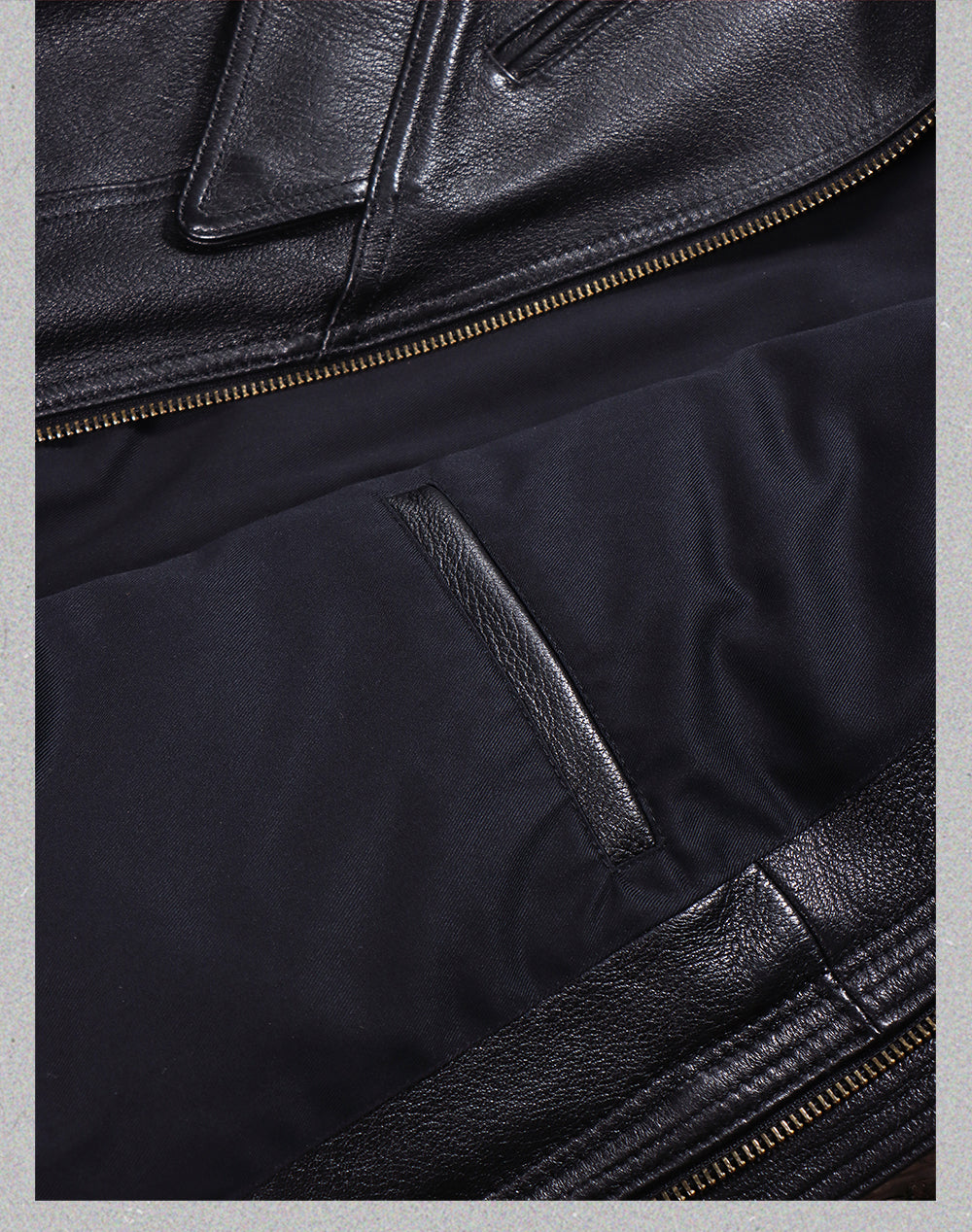 2色展開△水染ゴートレザー  ブルゾン▽ S～5XL