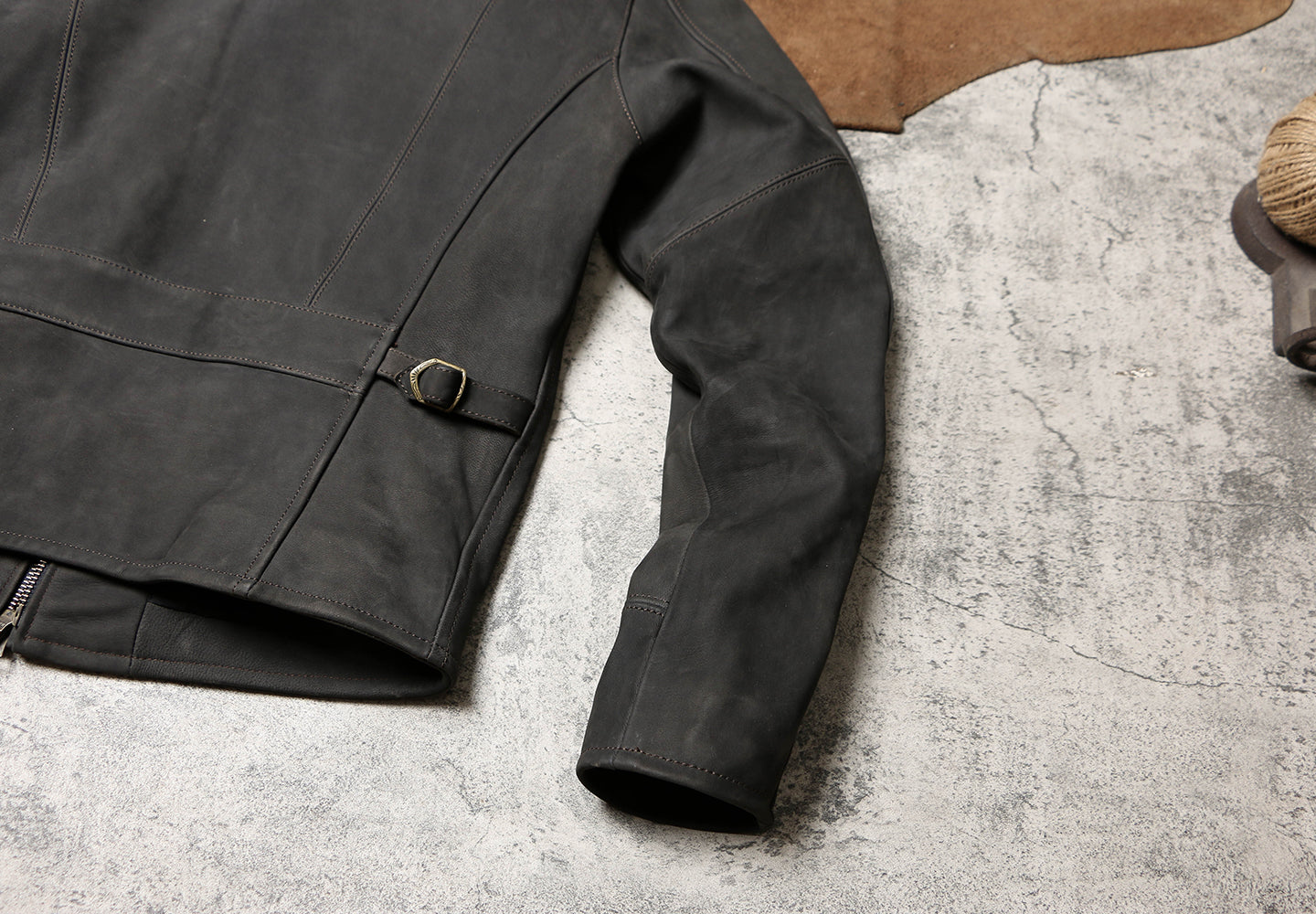 1930’s ヴィンテージ復刻型 ゴートレザー  シングルライダース ジャケット M～4XL