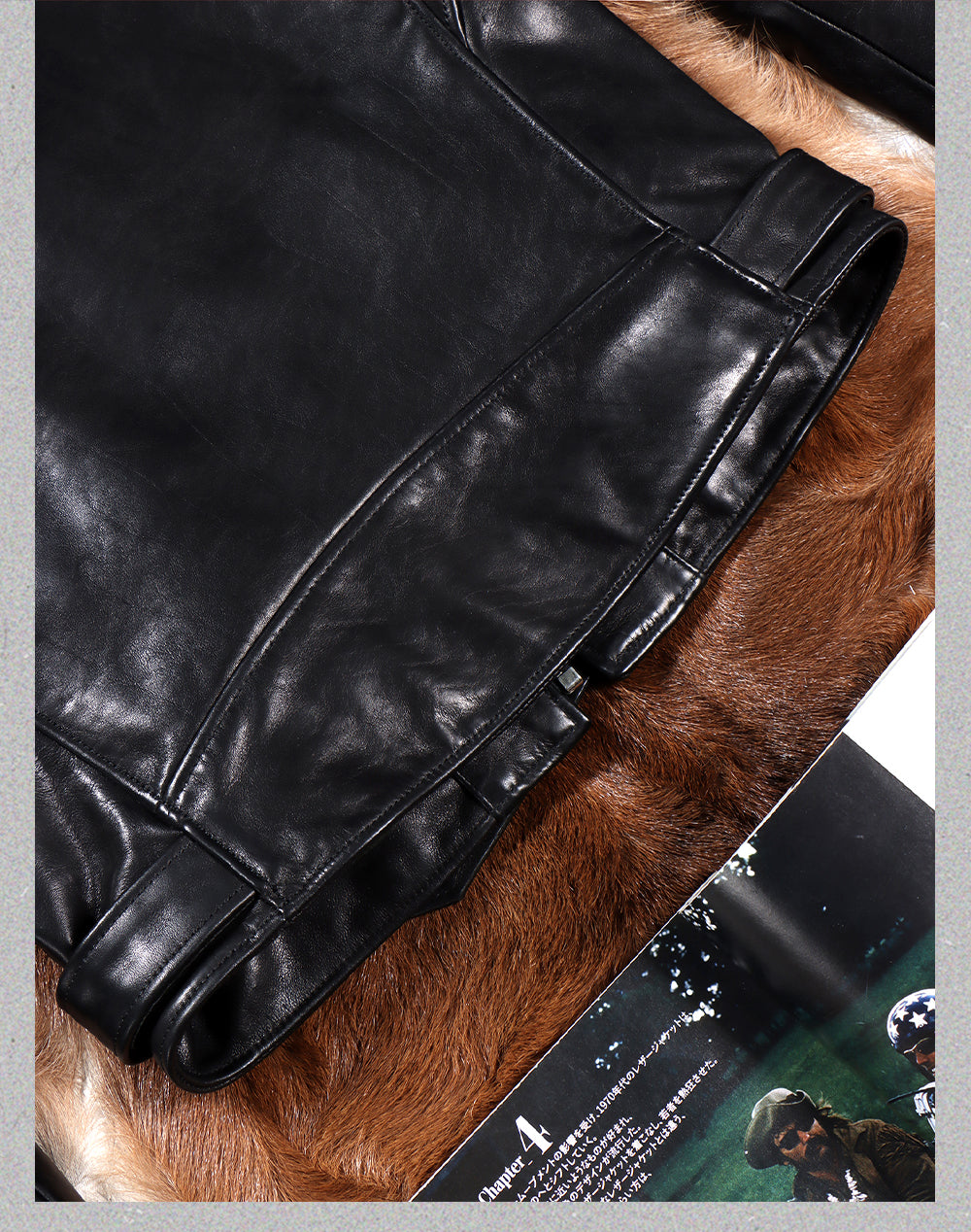 ヴィンテージ50s 613型復刻 1.4mmカウレザー ダブルライダースジャケットS～4XL
