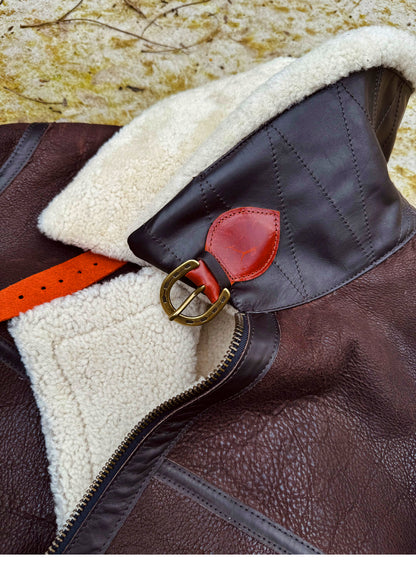 ２色展開★B-6 ムートン フライトジャケット★