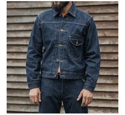 ▲1st型 506モディファイモデル/14OZ セルビッチデニムジャケット▼サイズ36～46