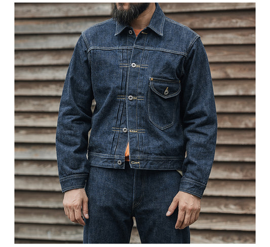 ▲1st型 506モディファイモデル/14OZ セルビッチデニムジャケット▼サイズ36～46