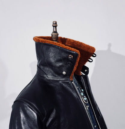 ★ヴィンテージ復刻 ホースハイドレザー B-2フライトジャケット★S～4XL