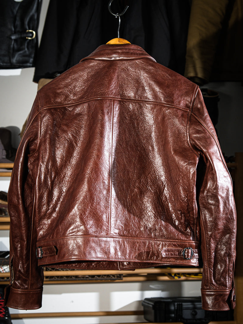 ヴィンテージ 復刻 ホースハイドレザー アビエイターAVAITORジャケットS～2XL